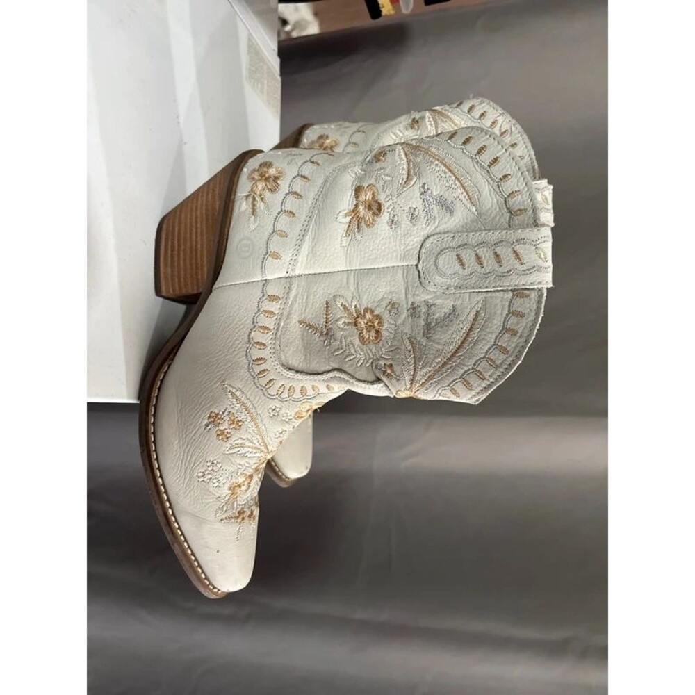 DINGO women’s Primrose Western Booties snip toe - Picture 2 of 8